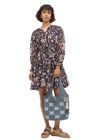 April Crochet Logo Tote