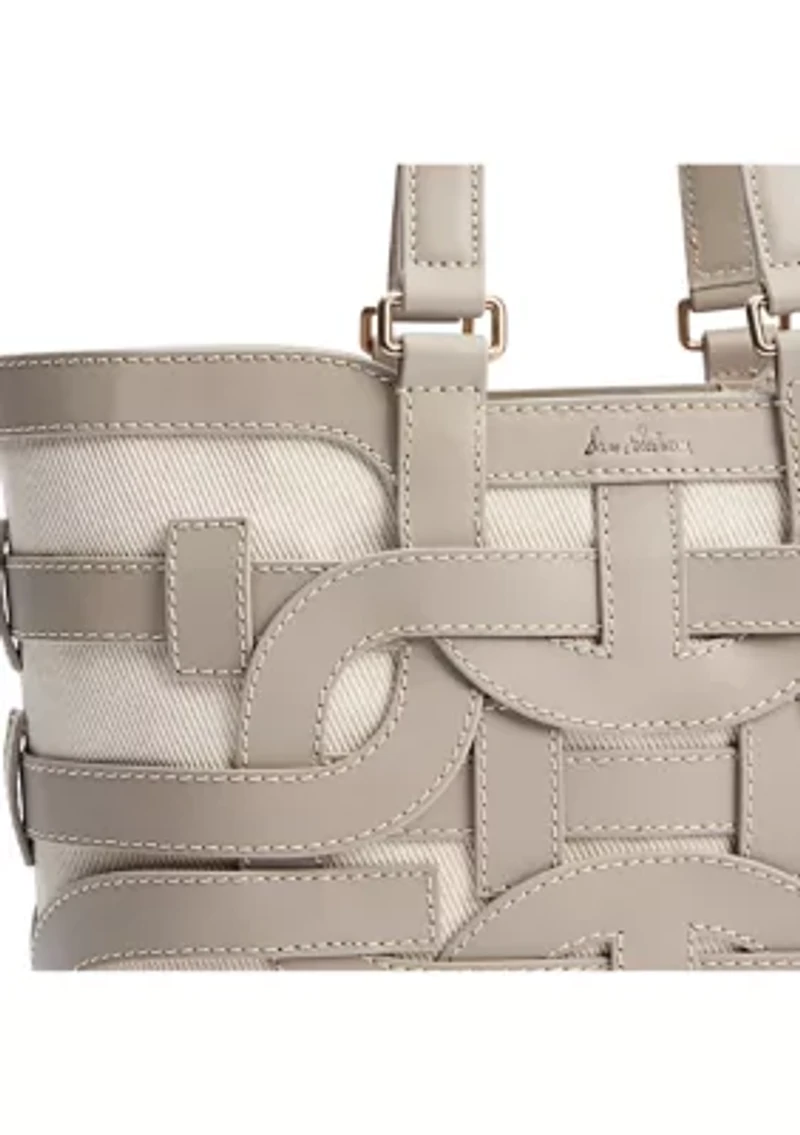 Bay Small Dye Cut Tote Bag