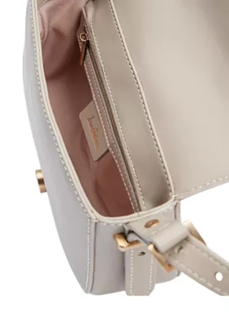 Small Cut Dye Saddle Bag