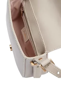 Small Cut Dye Saddle Bag