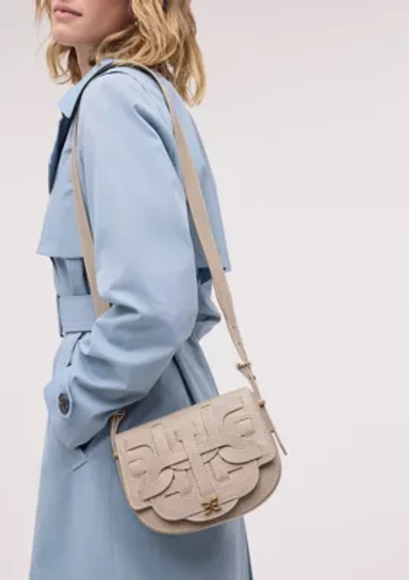 Small Cut Dye Saddle Bag