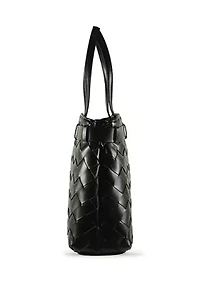 Cleo Woven Tote Bag