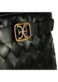 Cleo Woven Tote Bag