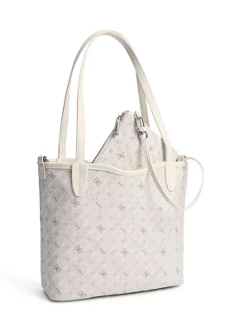Harper Monogram Mini Shopper Tote