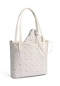 Harper Monogram Mini Shopper Tote