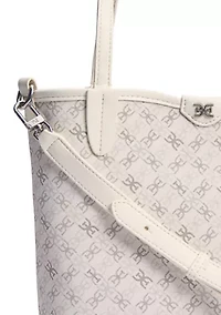 Harper Monogram Mini Shopper Tote