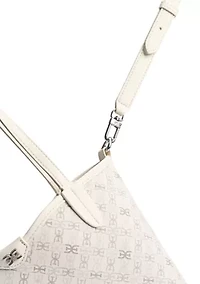 Harper Monogram Mini Shopper Tote
