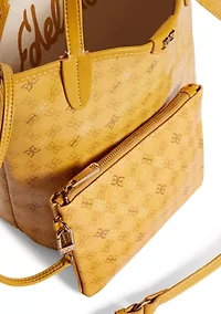 Harper Monogram Mini Shopper Tote