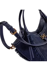 Irina Mini Denim Tote Bag