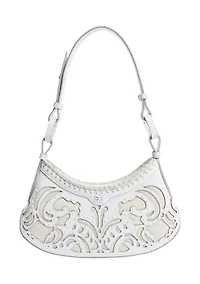 Willette Floral Dye Cut Shoulder Bag