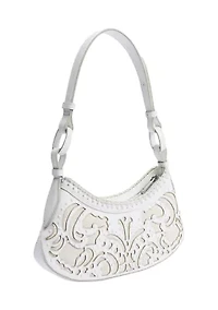 Willette Floral Dye Cut Shoulder Bag