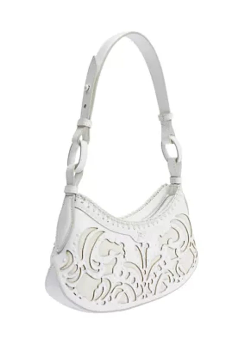 Willette Floral Dye Cut Shoulder Bag