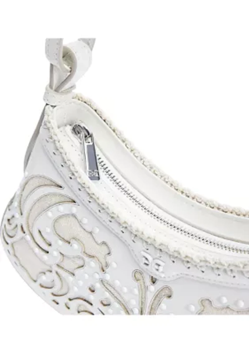 Willette Floral Dye Cut Shoulder Bag