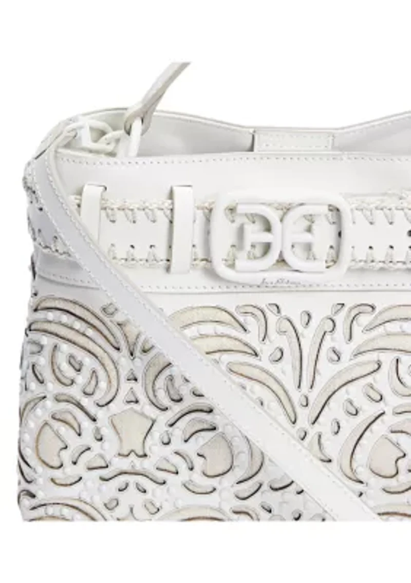 Willette Floral Dye Cut Satchel