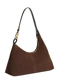 Dakota Suede Shoulder Bag 
