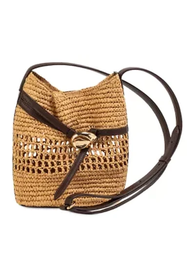 Bex Raffia Crossbody Bag 