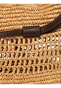Bex Raffia Crossbody Bag 