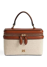 Paige Train Case Crossbody Canvas