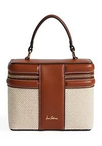 Paige Train Case Crossbody Canvas