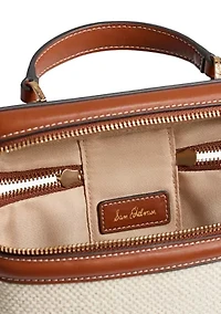 Paige Train Case Crossbody Canvas