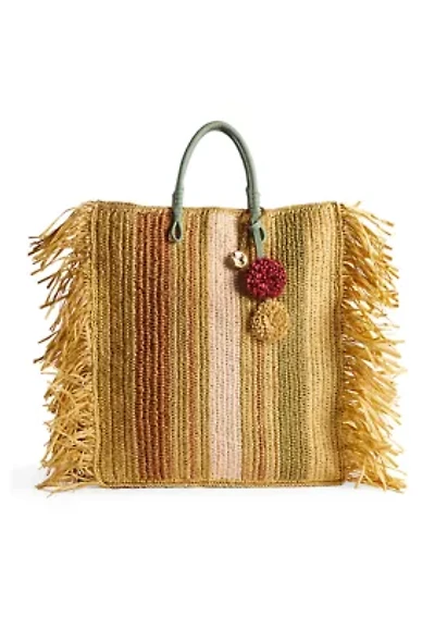 Lily Raffia Tote