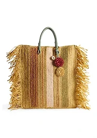 Lily Raffia Tote