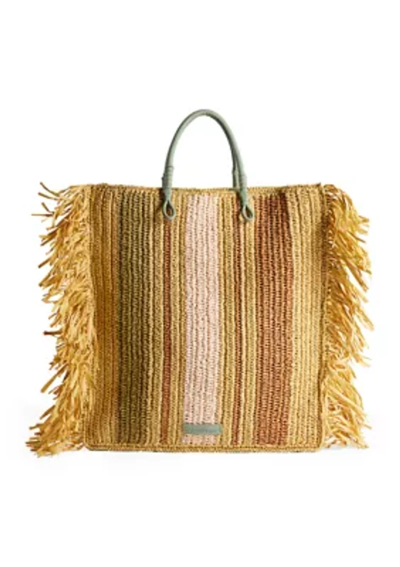 Lily Raffia Tote