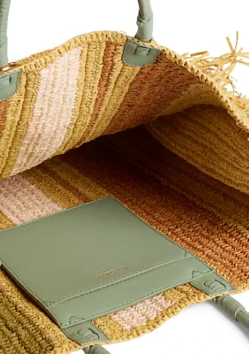 Lily Raffia Tote