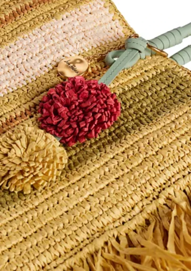 Lily Raffia Tote