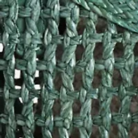 Marcie Raffia Open Weave Crossbody Bag