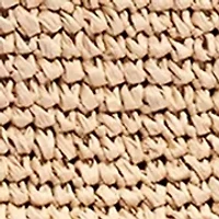 Marley Raffia Collapsible Tote Bag