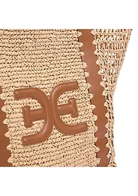 Marley Raffia Collapsible Tote Bag