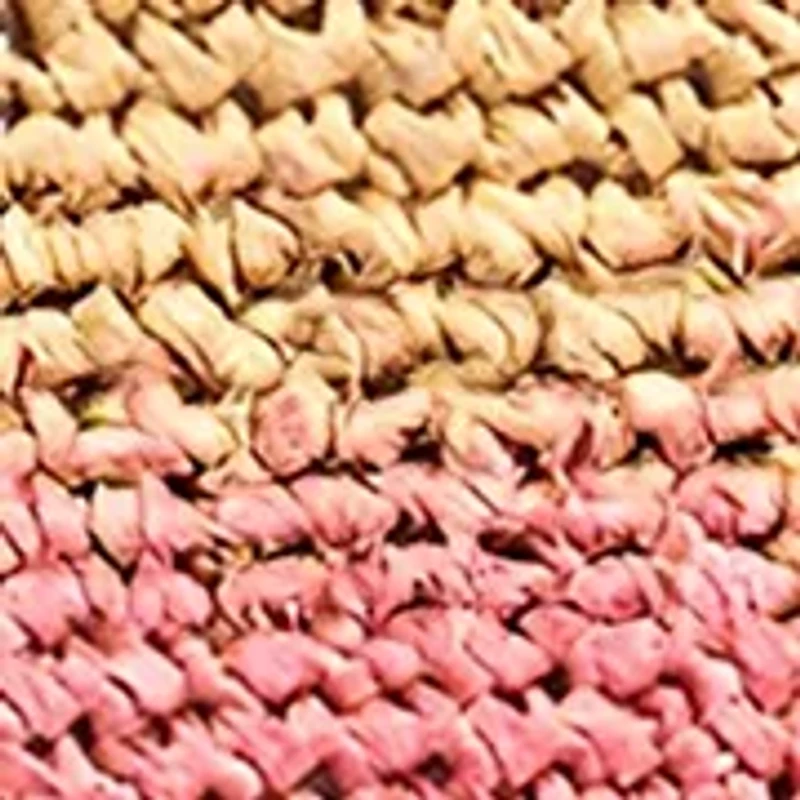 Marley Raffia Collapsible Small Tote Bag