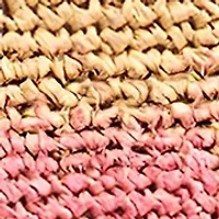Marley Raffia Collapsible Small Tote Bag