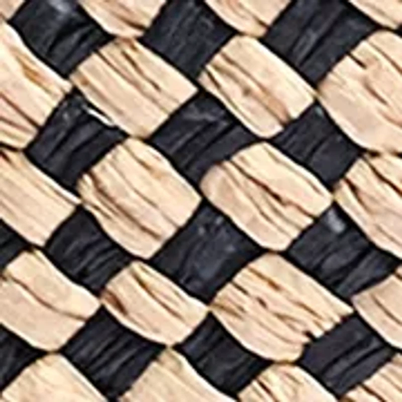 Marley Raffia Collapsible Small Tote Bag