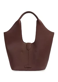 Lucy Leather Buckle Tote