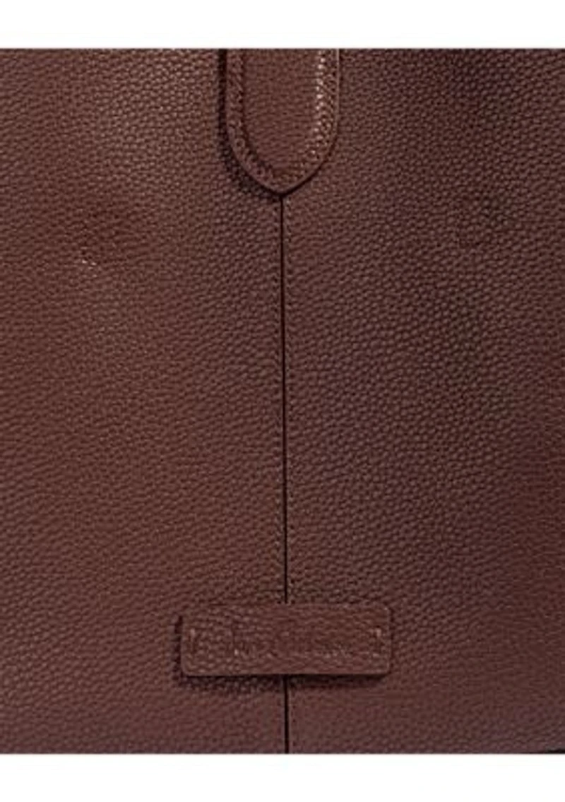 Lucy Leather Buckle Tote