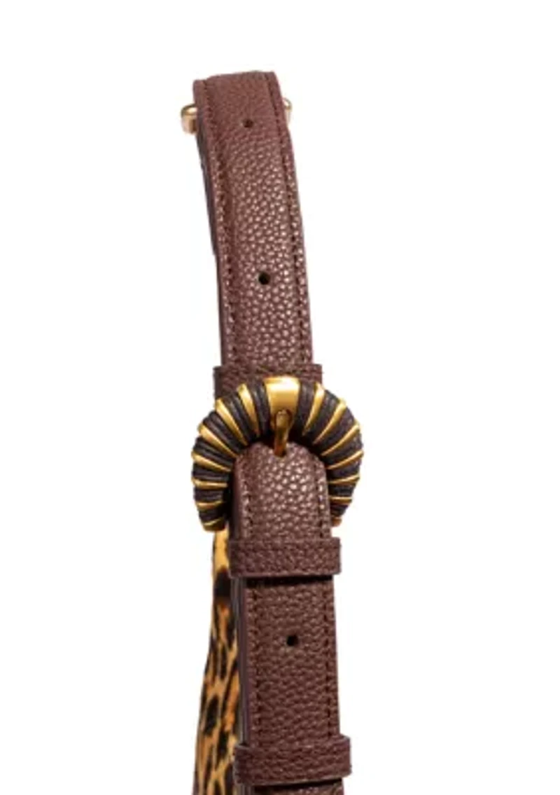 Lucy Buckle Shoulder Bag