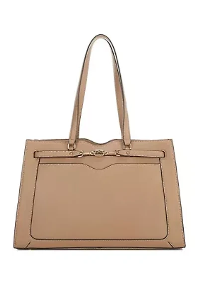 Loraine Box Tote Saffiano Bag