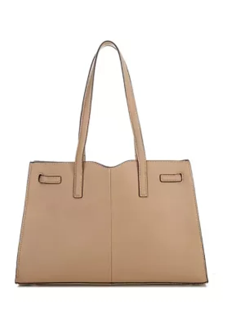 Loraine Box Tote Saffiano Bag
