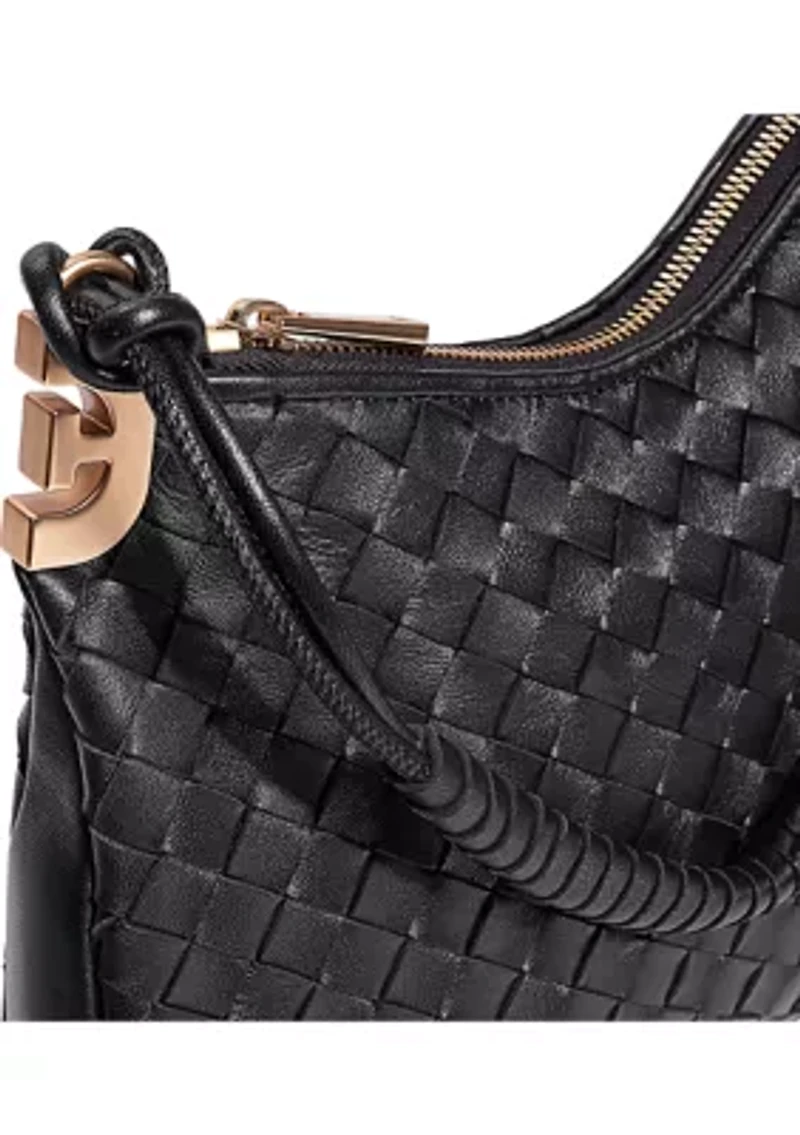 Christy Woven Shoulder Bag