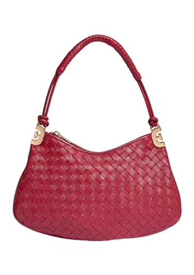 Christy Woven Shoulder Bag 