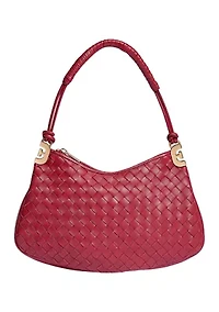 Christy Woven Shoulder Bag 