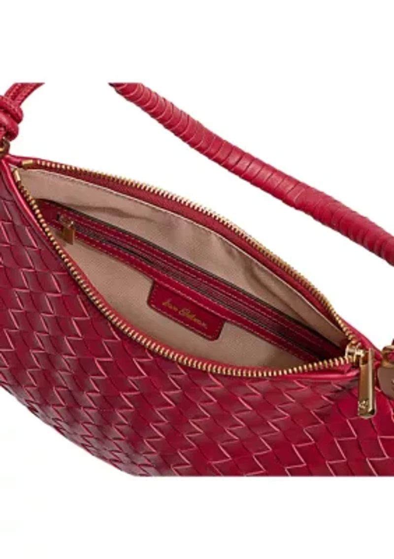 Christy Woven Shoulder Bag 