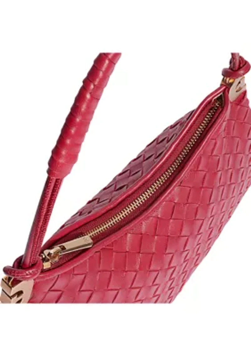 Christy Woven Shoulder Bag 