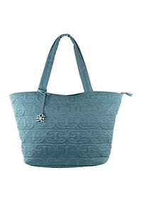 Ethyl Top Zip Tote