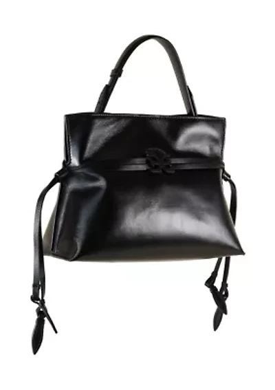 Poppy Small Smooth Leather Crossbody Tote