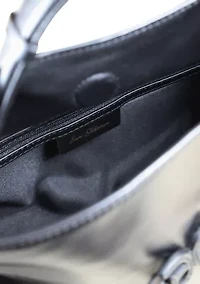 Poppy Small Smooth Leather Crossbody Tote