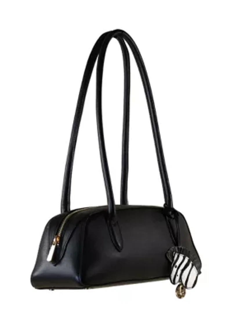 Nori Medium Bowler Satchel Leather Shoulder Bag