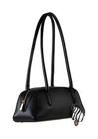 Nori Medium Bowler Satchel Leather Shoulder Bag
